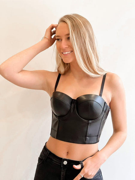 RAVELLO ECO CUERO CORSET