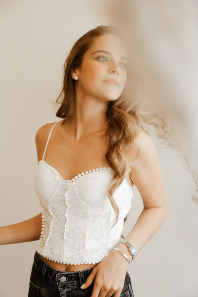 CORSET BLANCO AMELIA