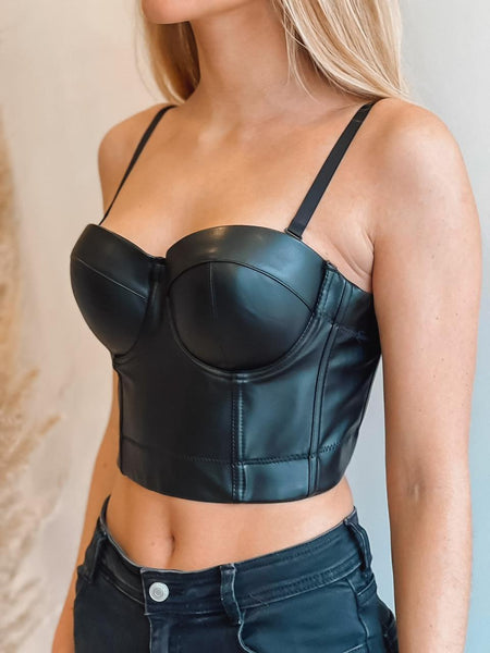 RAVELLO ECO CUERO CORSET