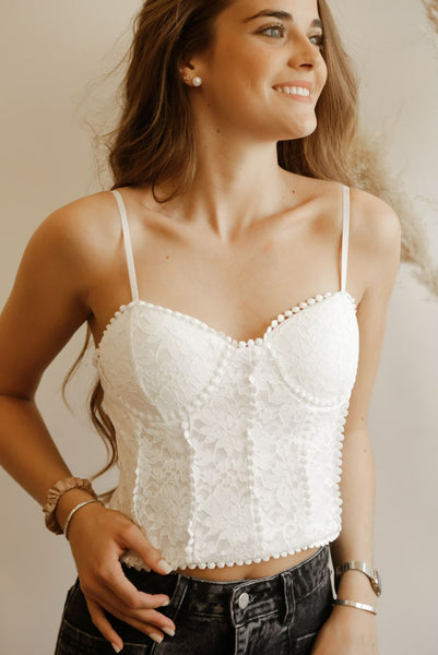 CORSET BLANCO AMELIA